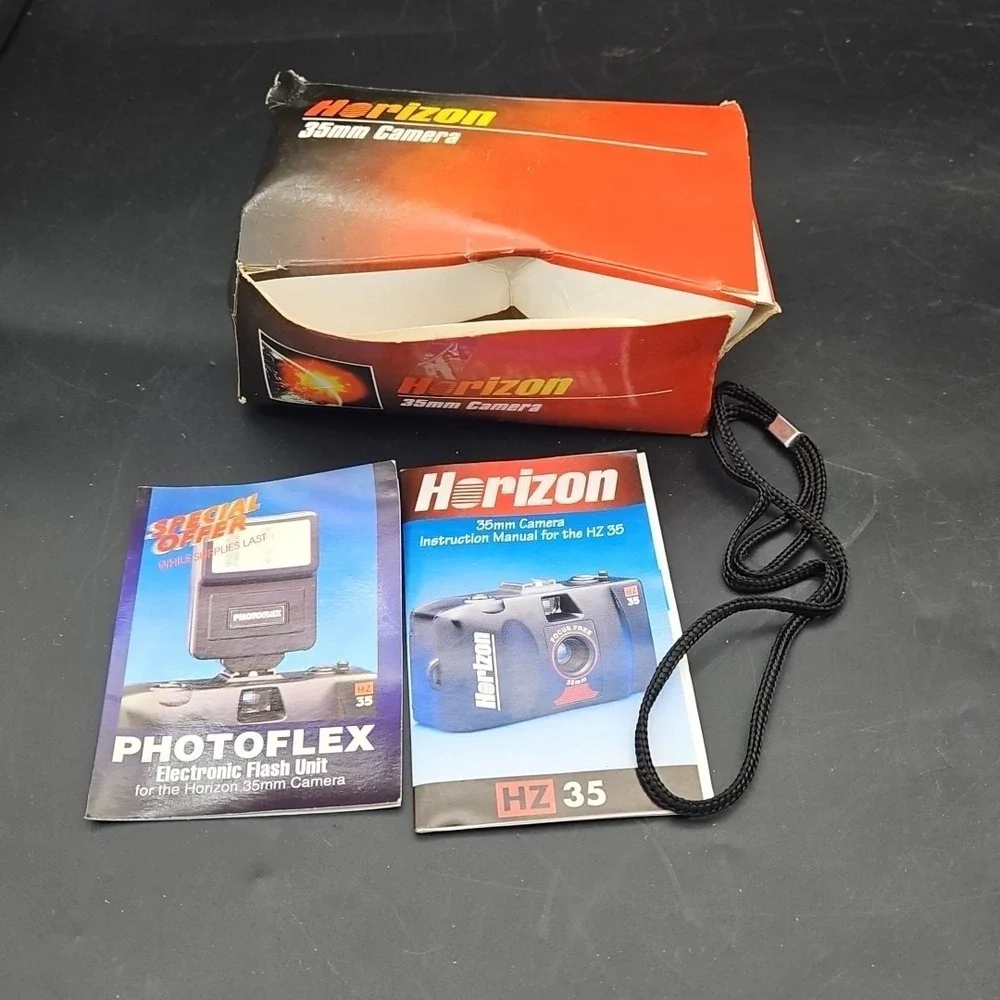VTG‎ Horizon HZ35 35mm HZ-35mm Camera Black Vintage 90's Point and Shoot Rare